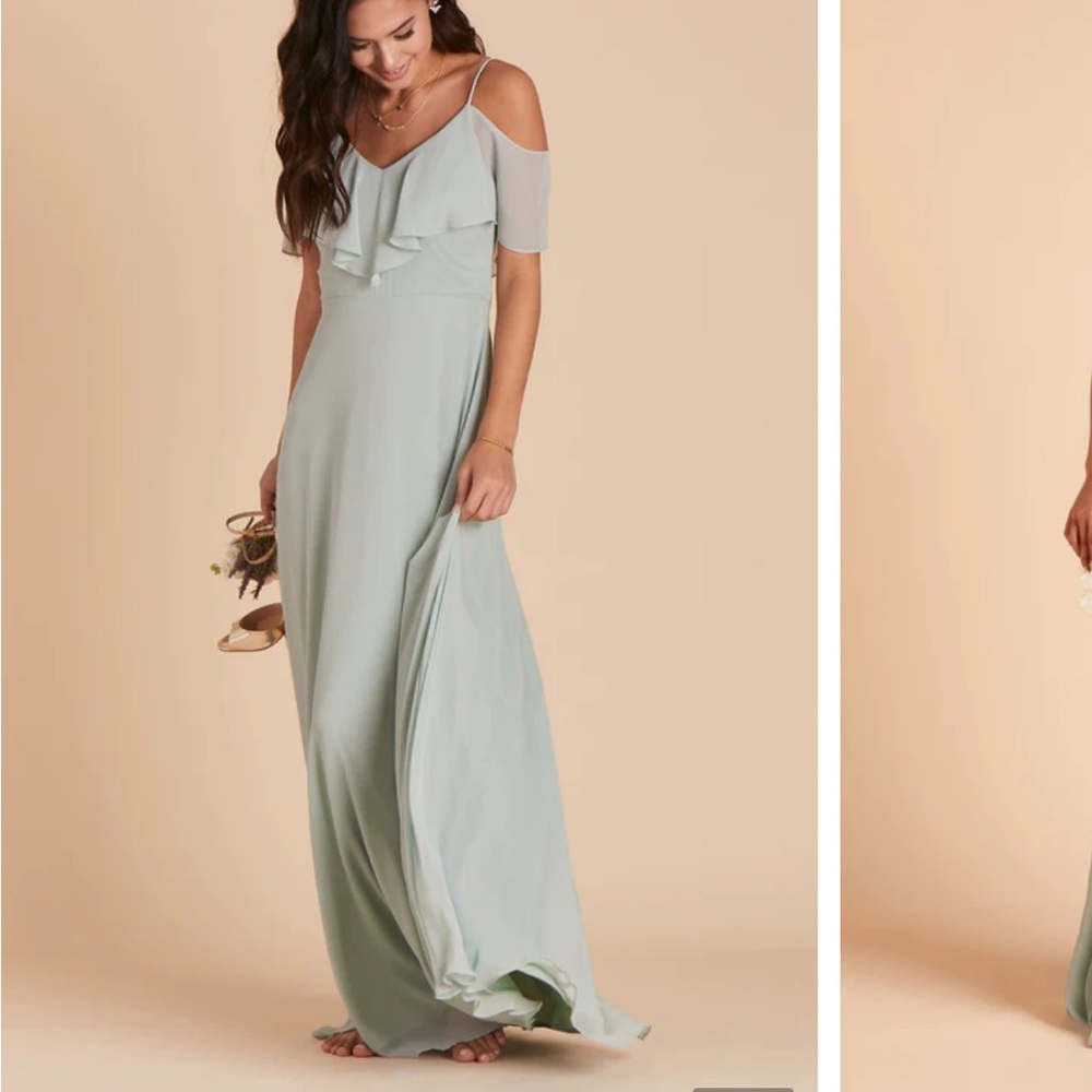 BIRDY GREY Jane Convertible Dress Curve in Sage, XS